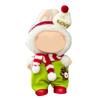 Christmas Costume Set 17cm Doll Outfit Santa Claus Clothes Santa Hat Dress Accessories Cute Dress Up Costume Set for Xmas Holiday Winter Gifts