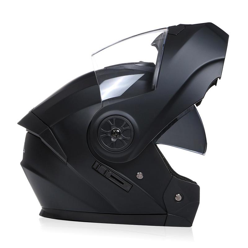 Flip Up Motorcycle Helmet Men Women Safety Downhill Motocross Racing Modular Personalised Full Face Casco Moto DOT Approved