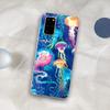 Милый мультяшный чехол для телефона с медузами для Samsung S21 A10 для Redmi Note 7 9 для Huawei P30Pro Honor 8X 10i