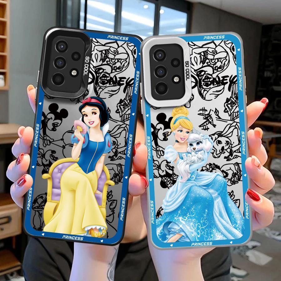 Чехол для телефона с принцессой для Samsung Galaxy A15 A16 A23 A32 A72 4G 5G A22 A25 A34 A35 A52s A53 A54 A55 A73 5G A24 A51 A71 4G