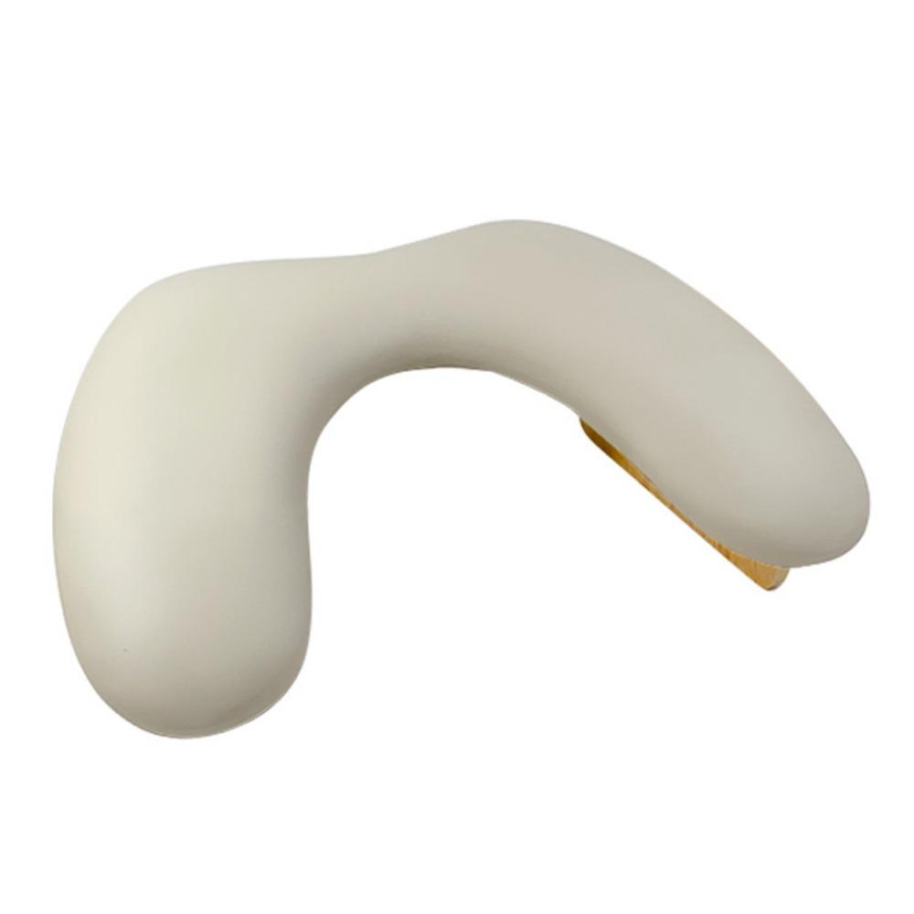 U-shaped Foldable Nail Pillow Wooden Base Manicure Hand Pillow Nail Accessories