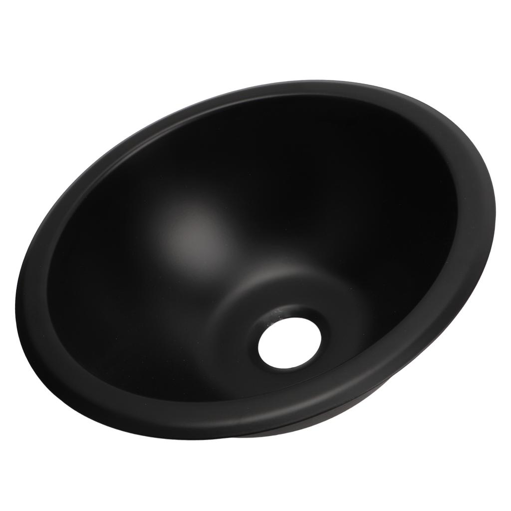 9 X 4 дюйма Раковина из нержавеющей стали 304 Круглая Легко чистить Сливное отверстие 40 мм Раковина для мытья рук для RV Кемпера Лодки Каравана