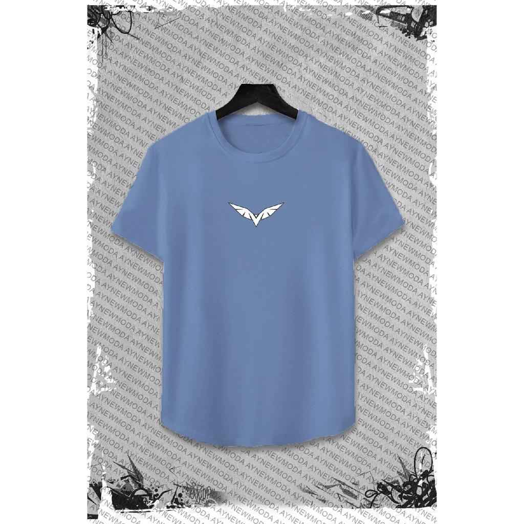 Cotton Fabric Comfortable Fit T-shirt - White -