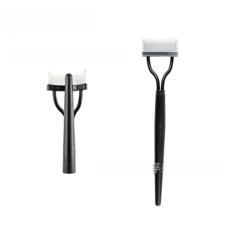 Расческа для бровей и ресниц из нержавеющей стали