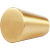 Circular Truncated Cone Shape Heavy Duty Solid Brass Gold Decorative Cabinet Knobs Pure Copper Kitchen Hardware Cupboard Drawer Handle Dresser Pull
