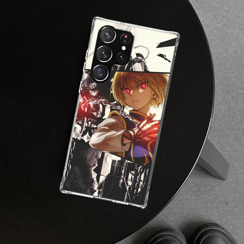 Чехол Huner X-Hunters Курапика для Samsung Galaxy S26 S25 Edge S24 S23 Ultra S22 Plus S21 FE S20 + Арт Кастомный Забавный