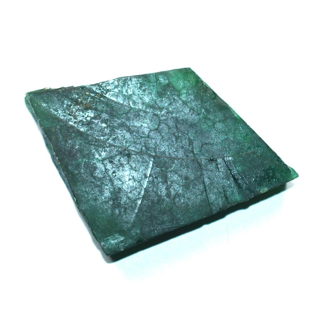 Colombian Natural Green Emerald Uncut Rough 601.5 Ct CERTIFIED Loose Gemstone