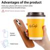 For iPhone 14/iPhone 13 6.1 inch Magnetic Case CASENEO Wristband PU Leather+PC Shockproof Phone Cover
