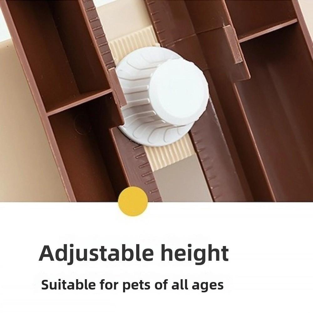 Space Saving Dog Eatting Bowl Double Bowl Pet Feeding Bowl Cats Watering Bowl for Small Dogs