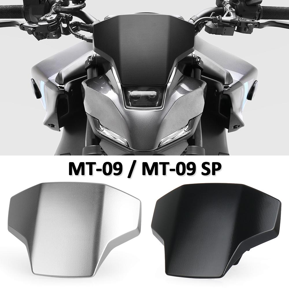 For Yamaha MT09 MT 09 MT-09 SP 2024 2025 Motorcycle Aluminum Sport Windshield Visor Black Silver Windscreen Deflector