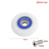 1Pcs/4Pcs 19/23/25/27/29mm Runner Wheels Fastener Hardware Sliding Door Pulley Shower Door Roller