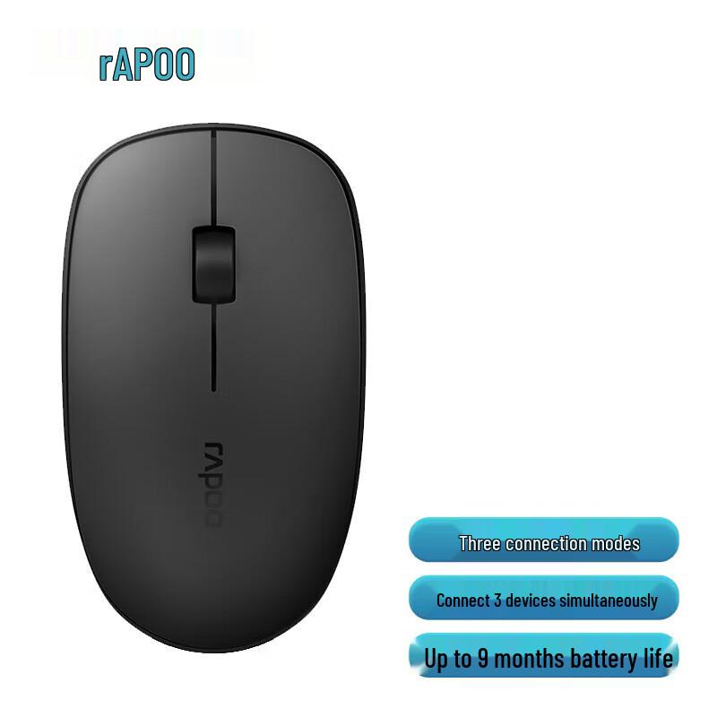 Беспроводная Bluetooth-мышь Rapoo M200 с тремя режимами