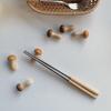 2Pcs/Set Chopstick Rest Mushroom Storage Rack Creative Chopsticks Holder Gift Wooden Chinese Kitchen Supplies