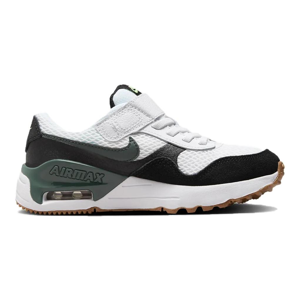 Nike Abrasion Resistant Low top Kids Lifestyle Shoes White Black Kids' DQ0285-115