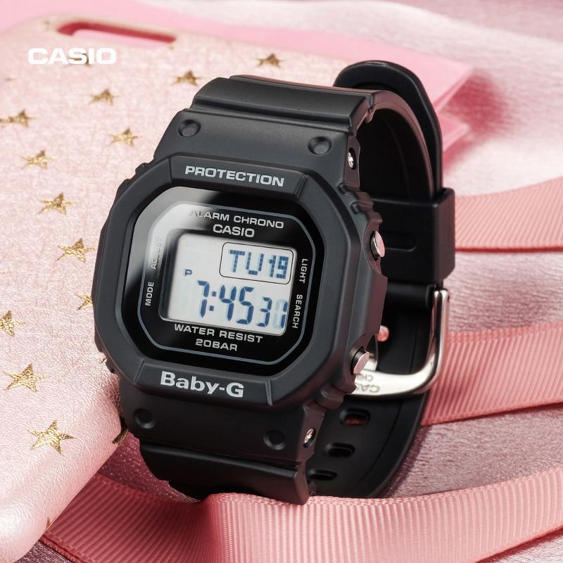 Casio Женские часы BABY-G Черные BGD-560-1 BGD-560-1