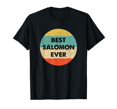 Футболка с именем Salomon