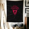 Custom Clermont Foot Wall Hanging Printed Fabric Blanket Decorative Tapestries for Bedroom Living Room Home Decor