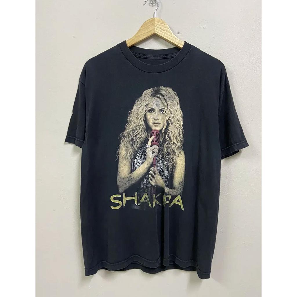 Винтажная футболка Shakira El Dorado Tour 2018 Унисекс Концертный S - 3XL