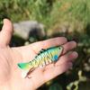 5 PCS Multi Jointed Swimbaits Fishing Lures for Bass Trout Perch Slow Sinking Lifelike Fishing Lure Kit Swimming Lures Freshwater Saltwater