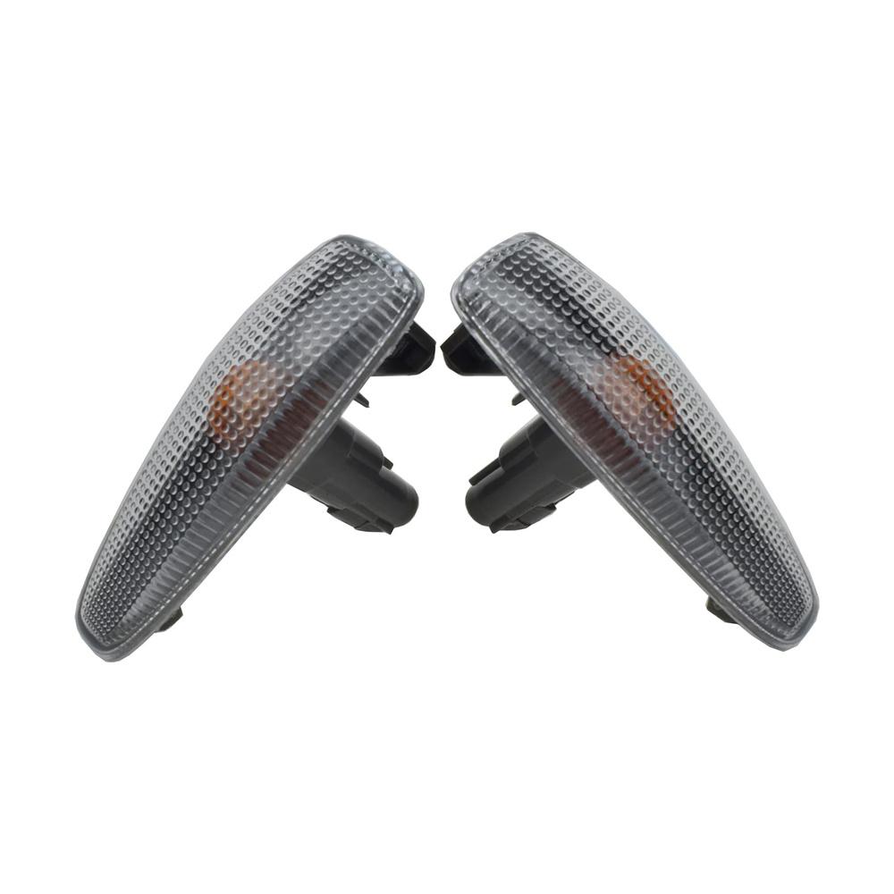 2Pcs Fender Lamp Side Marker Signal Lights For Mitsubishi Lancer Outlander Sport