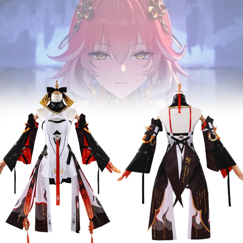 Милый и свежий костюм для косплея Лонг Ли, в комплекте с париком и обувью, для поклонников аниме