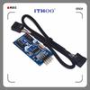 Адаптер USB 1-to-2 для материнской платы, интерфейс USB 2.0 9-контактный на двойной 9-контактный