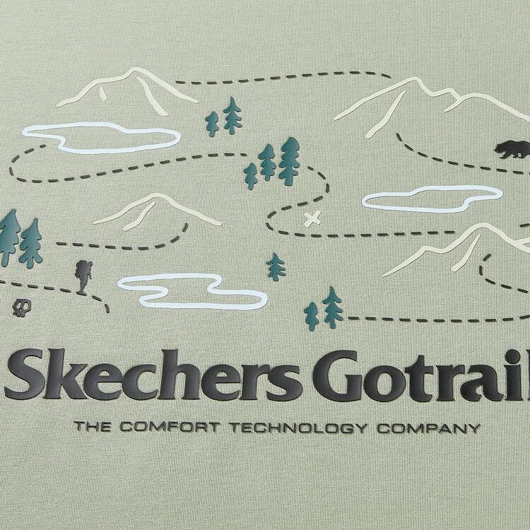 Skechers GO DRI T Shirt Unisex Seaweed Gray Green P225U026-02MK
