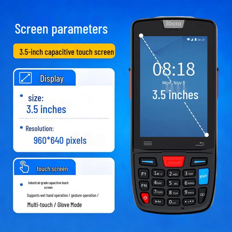 iData 95W Pro Android 14 Barcode Scanner