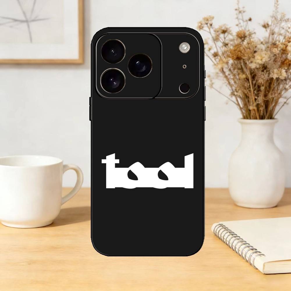 T-Tool Band Fear Inoculum Phone Case For iPhone 17,16,15,14,13,12,11 Plus,Pro Max,SE4Soft Silicone Black Cover