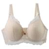 New Sexy Lace Bow Bras For Women Full Cup Push Up Underwear Plus Size Lingerie
