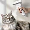 Multi-functional Pet Hair Remover Brush USB Rechargeable Detachable Pet Massage Comb Self-cleaning Long-lasting Battery Life