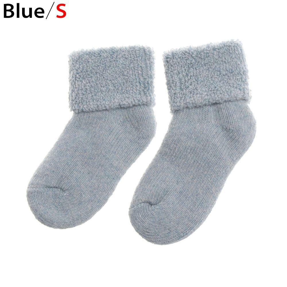 Winter Comfortable Soft Thick Warm Snow Floor Socks Childen Baby Stocking Kids Woolen Socks