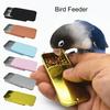 Bird Food Box Portable Small Bite Resistant Exquisite Professional Interact Tinplate Hand-held Parrot Food