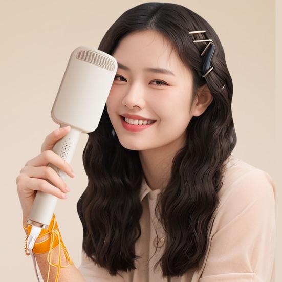 32MM V Shape Curling Iron Ceramic Big French Waves Hair Crimper Styling