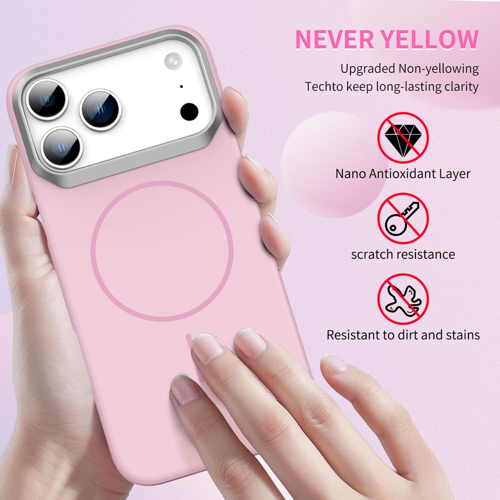 Матовый Оранжевый PC Магнитный Чехол для Magsafe IPhone 17 Pro16 15 14 13 12 11 Plus Pro Max Магнитная Ударопрочная Крышка