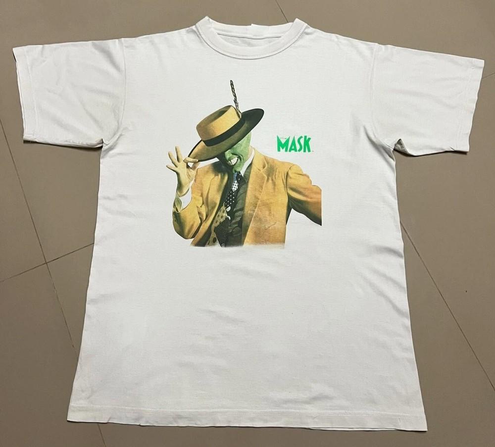NEW Comfort Colors 1994 The Mask Movie Promo Shirt Jim Carrey Size S-5XL Reprint Unisex T-Shirt