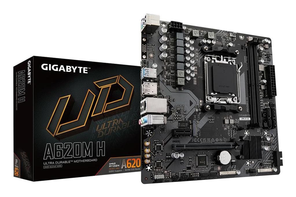 GIGABYTE A620M H Rev2 Micro-ATX Motherboard MB6931