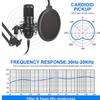 Condenser Microphone Set Multi-purpose Streaming Microphone Kit Sound Card Microphone Stand