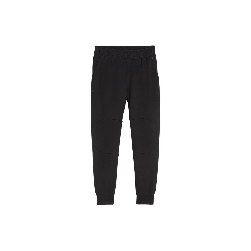 Puma M Seasons Tech Solid Color Casual Cut Design средней талии трикотажные спортивные брюки мужские брюки черные 524896-01