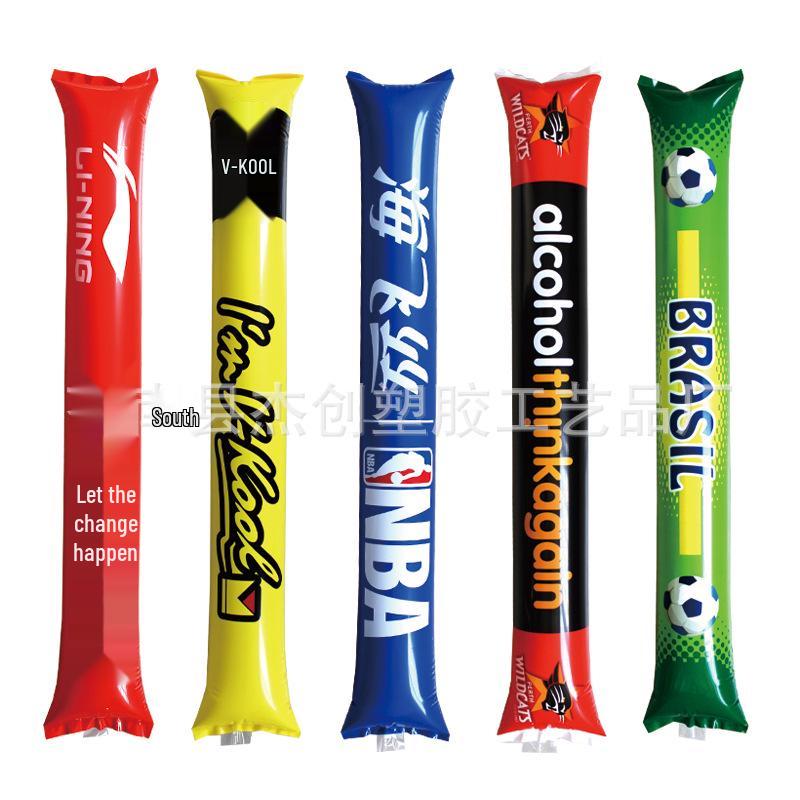 Светящиеся надувные палки-кричалки - Идеально подходят для спортивных болельщиков и праздников с возможностью нанесения логотипа на заказ