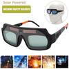 Welding Glasses Solar Welding Goggles UV-Resistant Anti-glare True Color Eyes Protective Auto Darkening Safety Goggles
