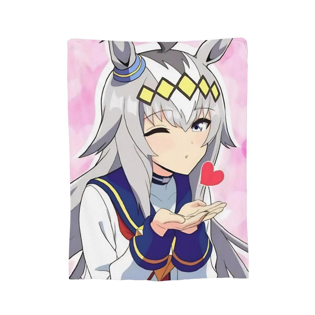 Пледы Oguri Cap Велюровые Летние Для Кондиционера Uma Musume Umamusume Дышащие Мягкие Пледы Для Кровати Спальни Ковер Кусок