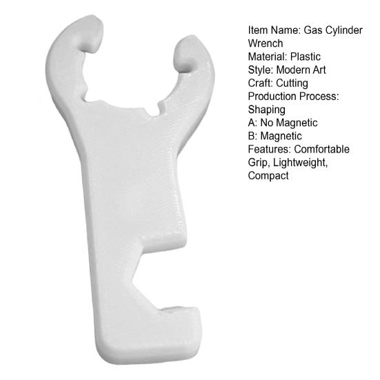 Газовый баллонный ключ Удобная конструкция рукоятки Открывалка для газовых баллонов Компактный инструмент, готовый к путешествиям Предметы первой необходимости для кемпинга