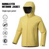Unisex Softshell Mountaineering Windbreaker - Lightweight Single-Layer Jacket for Spring/Summer 2025