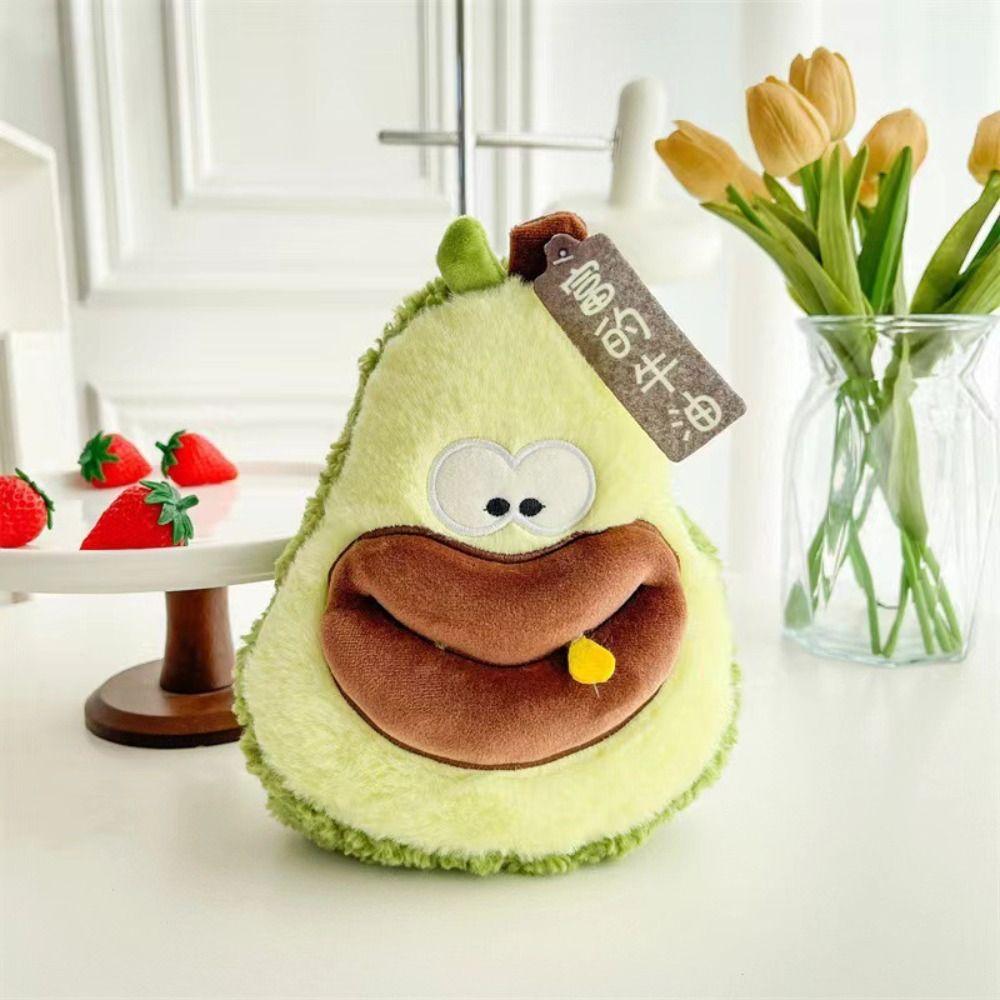 Кукла-груша в виде клубники с большим сосисочным ртом и губами-сосисками, набор плюшевых игрушек для мальчиков и девочек