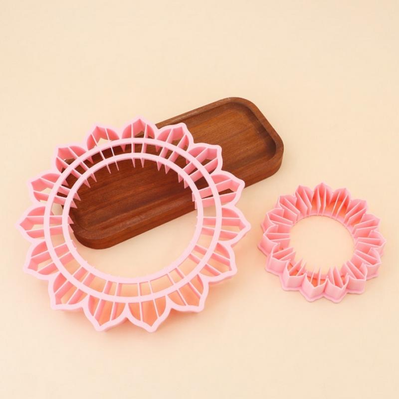 Pasta Cut Flower Mold Baking Mold Pastry Cutter Dough Cookie Press Cake Biscuit Stamp Moulds Kitchen Baking Tools