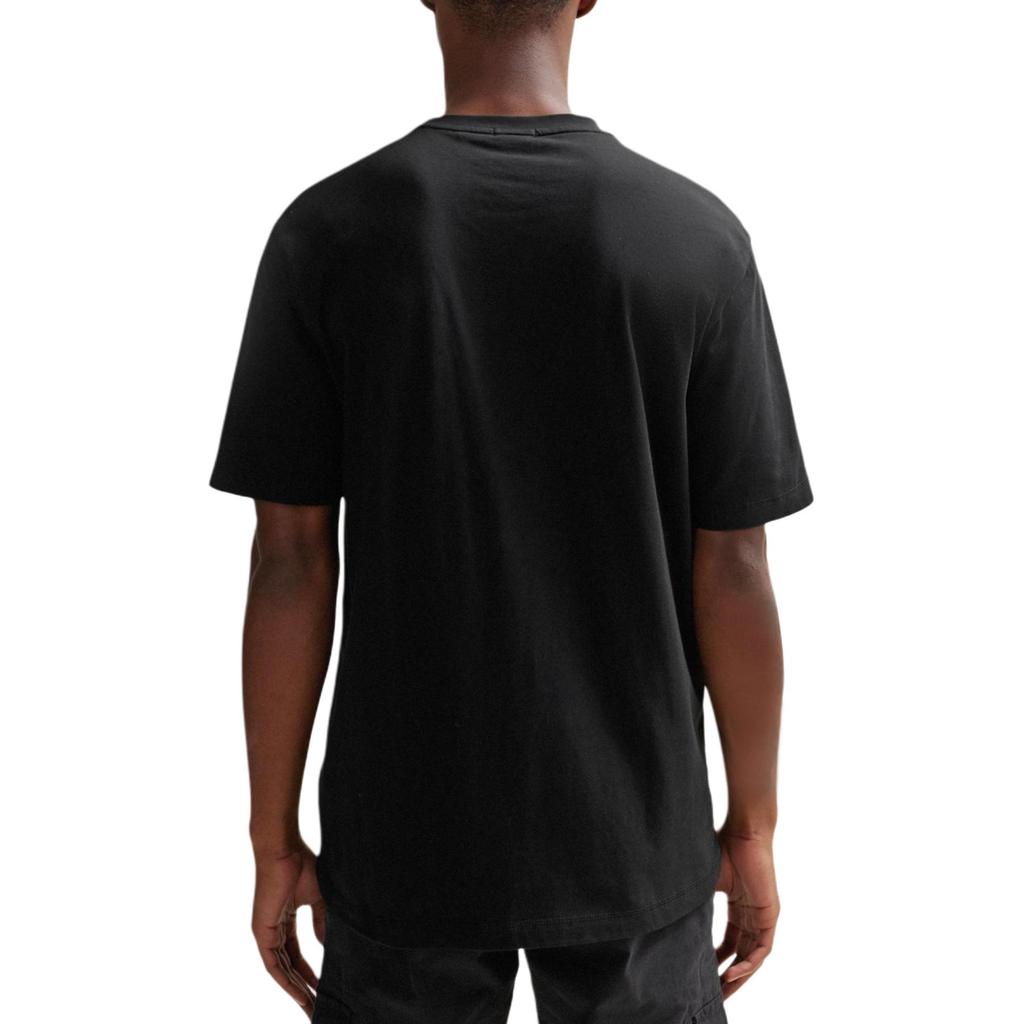 HUGO BOSS T-Shirts Men's Black Crew Neck Moderate Straight Fit 50510021-001