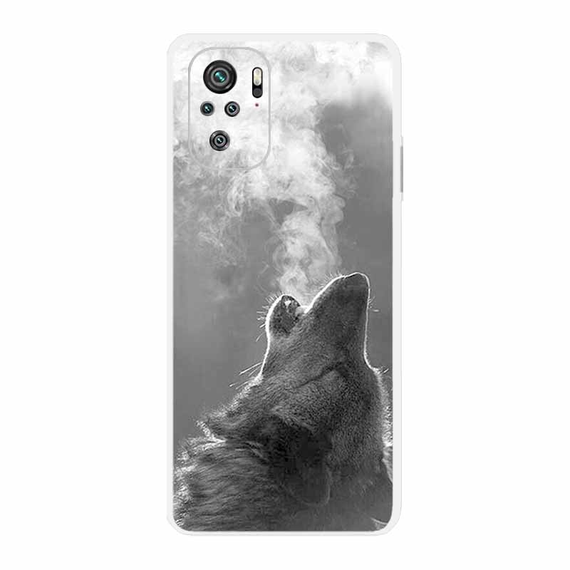 Для Xiaomi Poco M5 Прозрачный чехол Модный Расписной Силиконовый Мягкий Задний чехол Для Xiaomi Poco M5 Прозрачный чехол для телефона POCO M 5 Coque