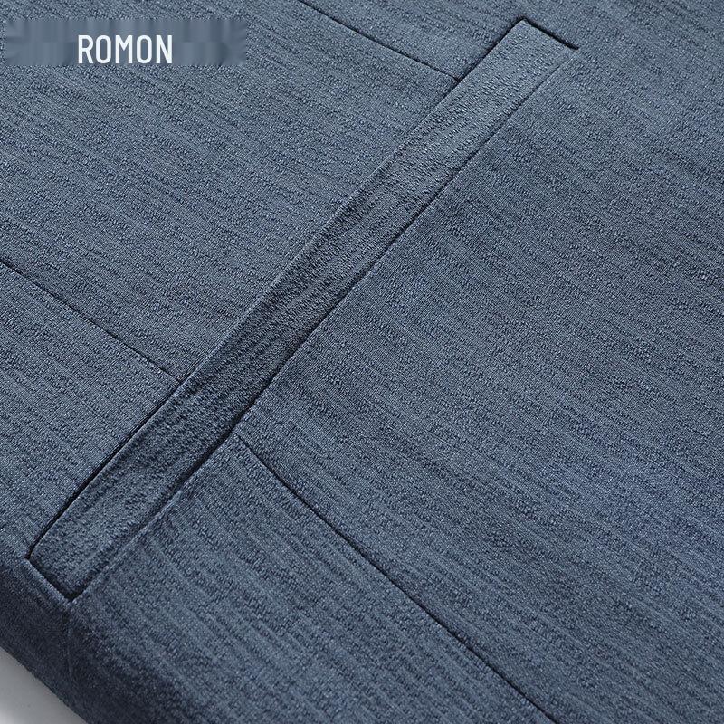 ROMON Мужской приталенный пиджак в стиле business casual, размер S