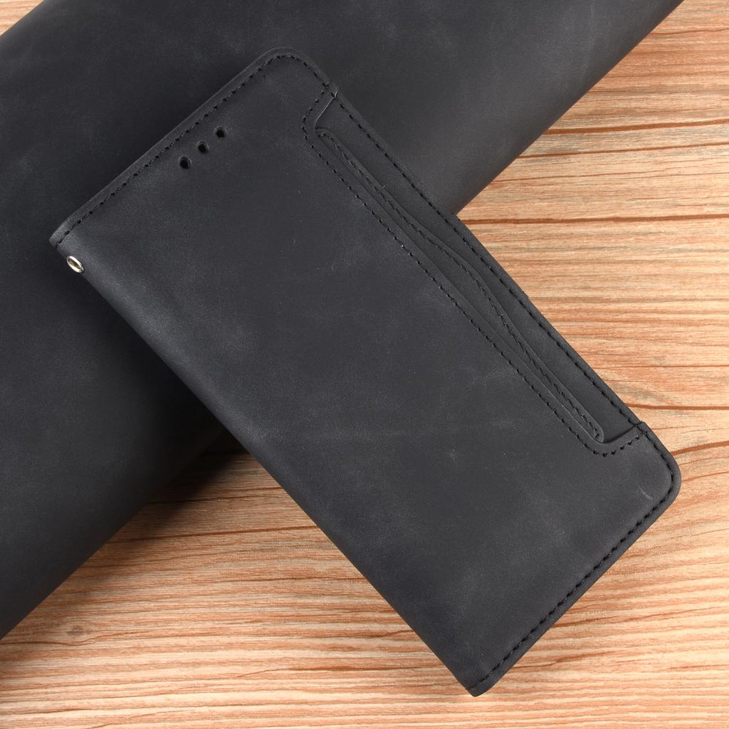 For vivo Y29 4G Leather Case Phone Wallet Cover with Multiple Card Slots